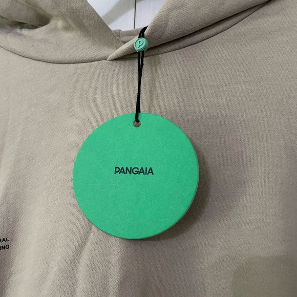 NWT PANGAIA Organic Logo Print Hoodie Sweatshirt L - Picture 8 of 16